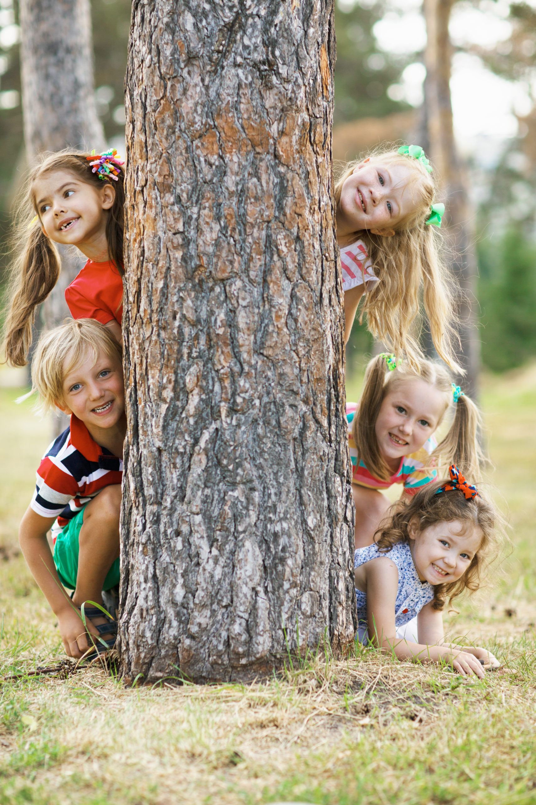 Kids in park